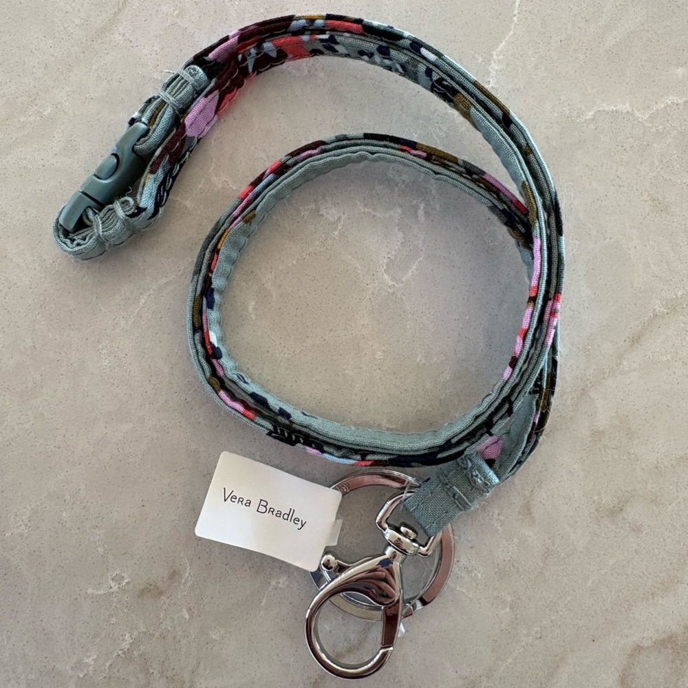 Vera Bradley Breakaway Lanyard Floral NWT NEW Women’s Accessories